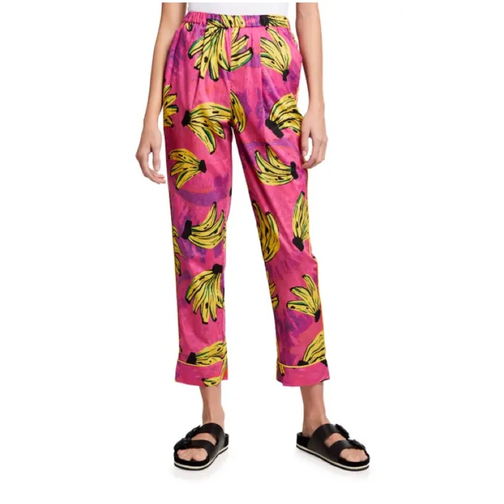 Farm Rio Banana Tie Dye Pants